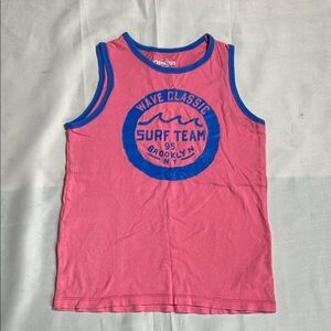 OSHKOSH B’GOSH Pink Wave Classic Surf Team Kids Tank Top